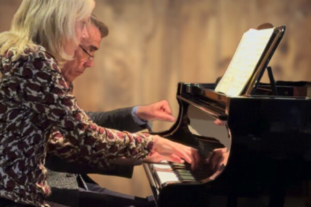 Pianoconcert à quatre-mains - Andrea Turini en Mariete Peerik 